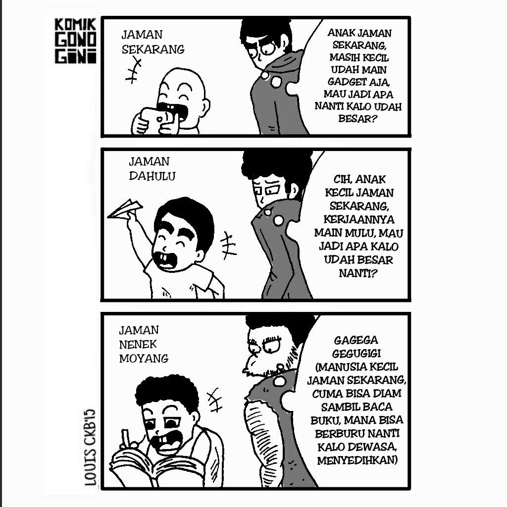 Komik Gono Gini Generasi Ke Generasi Ziliun