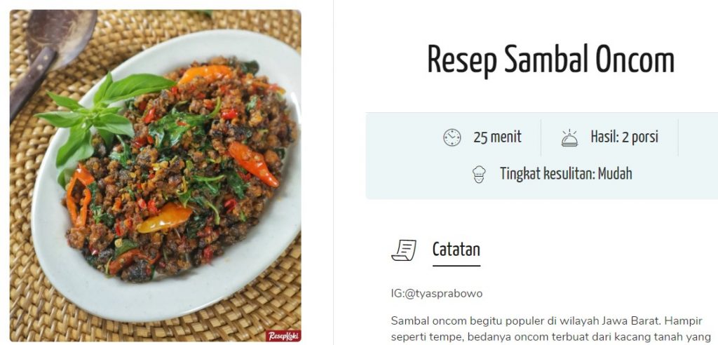 Bikin makanan asli Indonesia bisa lihat di Resep Koki | Resepkoki.id