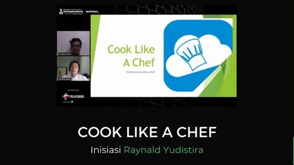 Cook Like A Chef, Juara 2 Startup Weekend Indonesia COVID-19 | instagram.com/startupweekendindonesia